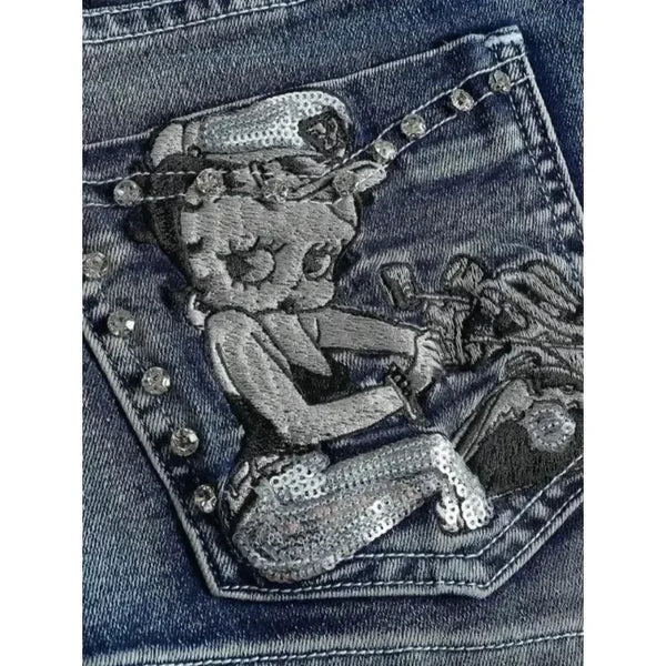 Sweet Damage Denim Shorts
