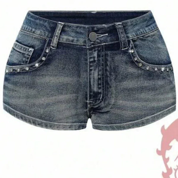 Sweet Damage Denim Shorts