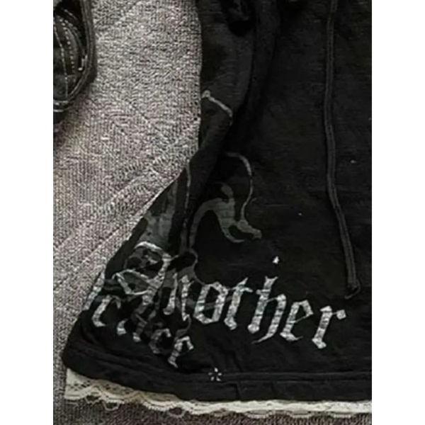 Dark Desire Lace-Up Tee