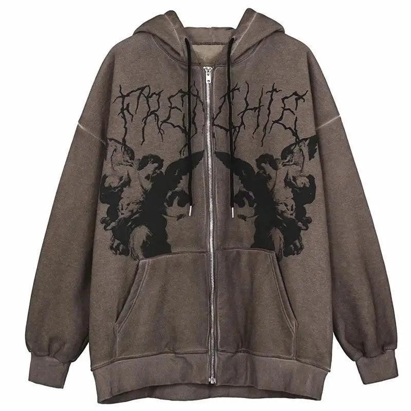 Fallen Angel Zip Up